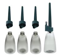 Alasum Dispositivo di Autoirrigazione per Piante Contagocce Regolabile, Set da 4 Pezzi per Giardino e Piante da Interno, Irrigazione Automatica per Vacanze e Controllo Gocciolamento