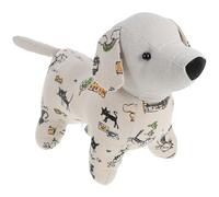 Alasum Ferma Porte da Pavimento in Stoffa a Forma di Cane Sabbia Fine, Decorativo e Portatile per Cucina e Soggiorno, Previene Lo Sbattere delle Porte