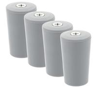 Alasum Fermatapparella in Plastico e Lega di Alluminio, 4 Pezzi Accessori per Tapparelle, Antifurto e Resistente, per Riparazione Avvolgibili