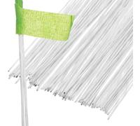 Alasum Fili Floreali in Ferro 100 Pezzi, Steli Modellabili per Composizioni e Ghirlande, Pratici per Lavori Manuali e Bricolage, Verde Scuro