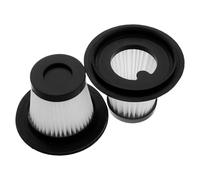 Alasum Filtro Lavabile per Aspirapolvere Auto, 2 Pezzi in Plastica Bianca, Compatto senza Fili, Accessorio Essenziale per Pulizia Veicoli Stili multipli