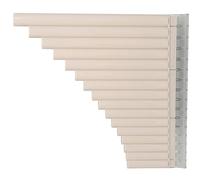 Alasum Flauto di Pan Voci Strumento Musicale in Do Kit per Principianti Incluso Libro di Spartiti Portatile e Facile da Suonare