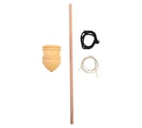 Alasum Giroscopio in Legno per Corda di Ricambio Trottole Rotanti 7 CM per Gioco All’Aperto e Sviluppo Coordinazione Occhio-Mano Set Gioco Educativo per Ragazzi e Ragazze