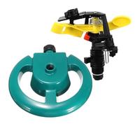 Alasum Irrigatore Automatico per Prato a 360 Gradi Irrigatore Rotante per Giardino per Raffreddamento Estivo Irrigazione fuori Terra