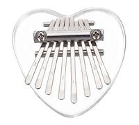 Alasum Kalimba Mini Acrilico Toni Strumento Musicale Per Principianti Pianoforte Per Dita Comodo e Giocattolo Musicale Per Apprendimento e Divertimento Design Ergonomico Per Suono