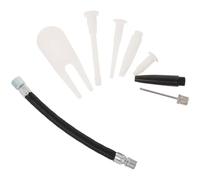 Alasum Kit 5 Set Accessori e Parti di Ricambio per Gonfiatore Palloni in Lattice e Metallo, Pin per Yoga Ball, per Esercizi e Vacanze Estive, Precisione e Non Facile da Perdere