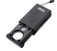 Alasum Lente d Ingrandimento LED Tascabile 30x e 60x Design Estraibile, Lente in Vetro Ottico e ABS Resistente per Gioielli e Circuiti, per Uso Domestico