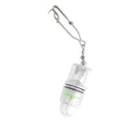 Alasum Luce Subacquea LED per Pesca, Lampada Esca Verde in Plastica, a Basso Consumo, con Catena, per Pesca in Mare Profondo