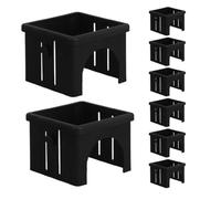 Alasum Manicotti Scorrevoli per Tubo Quadrato 60X60 a 50X50 in Plastica Resistente Set da 8 Pezzi Accessori per Attrezzature Fitness Boccola di Inserimento Cava Adatti per