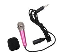 Alasum Microfono Karaoke Portatile Wireless Rosa Registrazione Vocale e Lega di Alluminio Facile da Trasportare per Dispositivi Mobili e Notebook Colore Casuale