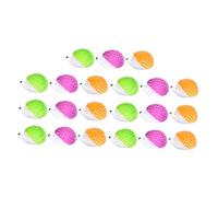 Alasum Mini Statuette di Ricci in Resina 21 Pezzi Set, Decorazioni per Giardino e Casa delle Bambole, Figure Animali Leggere e Dettagliate per Ornamento Paesaggio