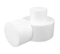 Alasum Modelli di Torta Versatile per Decorazione e Dimensioni Precise Set 3 in Schiuma Bianca Design e Pratica di Cake Design