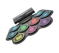 Alasum Pad Batteria Elettronica Avvolgibile Con Altoparlanti Integrati Batteria Per Esercizi e Ragazzo Ragazza Ragazza Funzione Registrazione e Accompagnamento