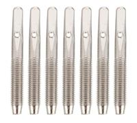 Alasum Perni di Fissaggio per Corde Arpa e Lira Set da 7 Pezzi Filettatura da 5 MM Adatti per Strumenti Musicali a Corde come Lira Clavicembalo e Dulcimer per Regolazione Precisa