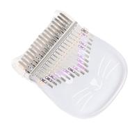 Alasum Pianoforte Tasti Cristallo Trasparente Mbira Di Cristallo Tasti Adesivo Note Strumento Musicale Facile Da Suonare Per Principianti