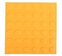 Alasum Piastrella Aumenta Accessibilità e Sicurezza Arancione Antiscivolo in Pvc per Vie Interne ed Esterne, Indicatore per Persone Ipovedenti