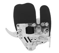 Alasum Protezione per Dito da Tiro con Regolabile in Pelle PU con Piastra Guardia Ergonomica Resistente per Lungo Accessorio Essenziale per Adulti