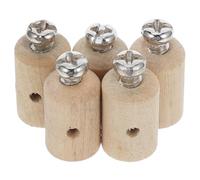 Alasum Pulsanti Smorzatore Resistente e Facile da Installare 5 Pezzi per Pianoforte Verticale Accessori per Manutenzione Tastiera Manopola Tavola Armonica per Accordatura Strumenti