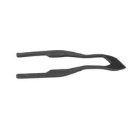 Alasum Punta Pirografo in Metallo Nero per Legno, Disegno Linee