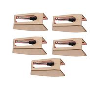 Alasum Puntina Di Ricambio Per Giradischi Set Da 5 Pezzi Oro Perfetta Per Giradischi