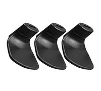 Alasum Ricambio Design Compatto e Portatile Compatibile a 6 e 8 Fori D'aria Facile da Rimuovere D'aria per Flauto in Resina Nero per Principianti