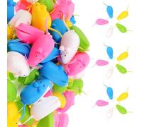 Alasum Scatoletta per Dentini da Latte 100 Pezzi in Plastica Colore Assortito Superficie Liscia e Forma Unica per Conservare i Ricordi della Crescita del Bambino Stili multipli