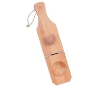 Alasum Schiacciapatate Efficiente in Legno Bordi Arrotondati Manuale al Tatto e Pieghevole Pressa per Platani Cucina e Feste