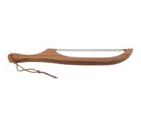 Alasum Set 1 Tagliapane in Legno e Acciaio Inossidabile Lama Versatile che Non Si Smussa, per Cucine Domestiche e Professionali, Utensile per Tagliare Pane e Impasto