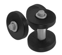 Alasum Set 2 Pezzi Mini Manubri in Miniatura per Casa delle Bambole Accessori Decorativi Dettagliati per Micro Paesaggi Fai da Te Attrezzatura da Palestra in Scala per Collezioni