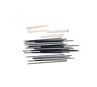 Alasum Set 24 Pezzi Molle per Perno Sassofono Contralto in Metallo Nero, Accessori Leggeri per Riparazione Strumenti a Fiato, per Musicisti e Appassionati Fai-da-te