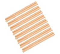 Alasum Set 8 Pezzi Base in Legno Naturale per Domino e Lettere, Supporto Multifunzionale per Esposizione Foto e Piccole Opere D'arte, per Casa e Scrivania