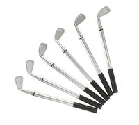 Alasum Set da 12 Penne Sfera Golf in Lega di Alluminio Nero Design Resistente e Simpatico, Perfette per Festa Scuola Decor e Arredamento Stanza