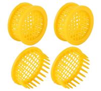 Alasum Set da 6 Gabbie per Apicoltura in Plastica Resistente Utensili Professionali per Allevamento Api Forniture per Apicoltori per Isolamento e Gestione Alveari