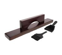 Alasum Spazzola per Pulizia Shuffleboard, Scopa e Paletta, Set in Legno e Plastica, Setole Delicate Antigraffio, per Tavolo da Shuffleboard e Manutenzione in Sala Giochi Domestica