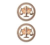 Alasum Spilla a Bilancia della Giustizia in Metallo, 2 Pezzi, Accessorio per Studenti di Giurisprudenza e Giudici, 2.50X2.50X1.00Cm, per Costumi e Abiti Eleganti