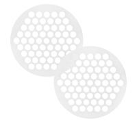 Alasum Stampo per Ravioli e Gnocchi 2 Pezzi in Pp Bianco 61 Fori Riutilizzabile Utensile Compatto per Cucina Domestica e Pranzi in Compagnia