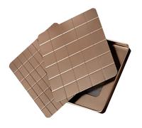 Alasum Stampo per Torrone in Metallo Coffee per Pasticceria, Set 1 Pezzo Facile da Conservare e Portatile, Adatto per Cucina e Preparazione Dolci
