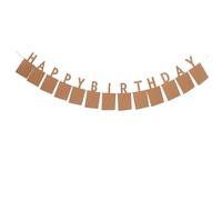 Alasum Striscione Banner per e Ingressi Buon Compleanno Khaki Accessorio per Feste e Celebrazioni per Decorazioni Festa Compleanno