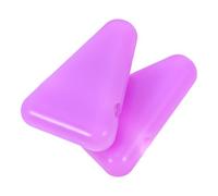 Alasum Supporto per Dita in Silicone Triangolare per 2 Pezzi di Diapason, Stabilizzatore Sicuro per Meditazione Yoga e Attività All'aperto