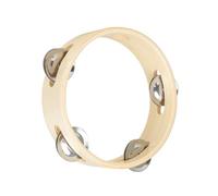 Alasum Tamburello da 6 Pollici in Metallo e Legno, Strumento Musicale a Percussione Leggero per Educazione Precoce e Sviluppo del Senso del Ritmo