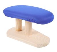 Alasum Tavola da Stiro da Tavolo in Legno Copertura Blu, Pratica e Resistente, per Stirare e Cucire in Casa