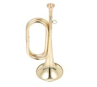 Alasum Tromba per Ottone Dorato Strumento Musicale Didattico per Principianti Levigata e Sicura per Scuole e Coltivare Interesse Musicale