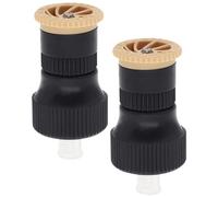 Alasum Ugello Spruzzo Regolabile 360 Gradi per Irrigazione Giardino, Ugello Diffusore in Pp Facile da Usare, 2 Pezzi per Annaffiare Piante e Raffreddare Prato