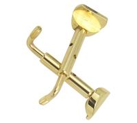 Alasum Viti per Mentoniera Violino 2 Pezzi in Metallo Dorato 3/4 4/4, Vite di Serraggio Resistente e Compatta per Strumenti Musicali, Accessorio per Poggiamento del Mento Efficiente per Musicisti