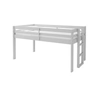 Alaterre Furniture Jasper Twin Wood - Letto a soppalco, colore: tortora