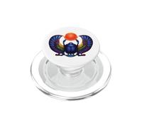 alato, scarabeo, egiziano, illustrazione, egitto PopSockets PopGrip per MagSafe