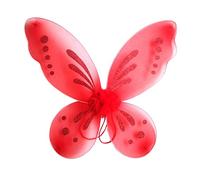 Alaurbeauty Costume da fata per bambini e adulti, con ali di farfalla, per cosplay