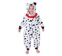 Alaurbeauty Costume di Halloween per cani e neonati, per cuccioli di dalmata, peluche e cosplay di Halloween (bianco, 140)