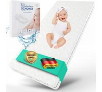 Alavya Home set Materasso Bambini 90x200 cm con Proteggi-Materasso Impermeabile