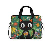 ALAZA Borsa per laptop per 16 15,6 pollici Astronauta Bradipo, Borsa per laptop per donne uomini Studenti Lavoro, Viaggio Spalla Messenger Tote Cases Maniche, Cat A30134